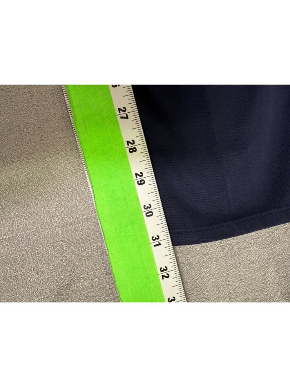 J. Crew Factory Tall Everyday Chino Pant Size 2 Tall Navy Blue Preppy Academia - Picture 9 of 13